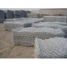 Galvanisé ou PVC Gabion Box Factory / Hexagonal Wire Netting / Stone Cage